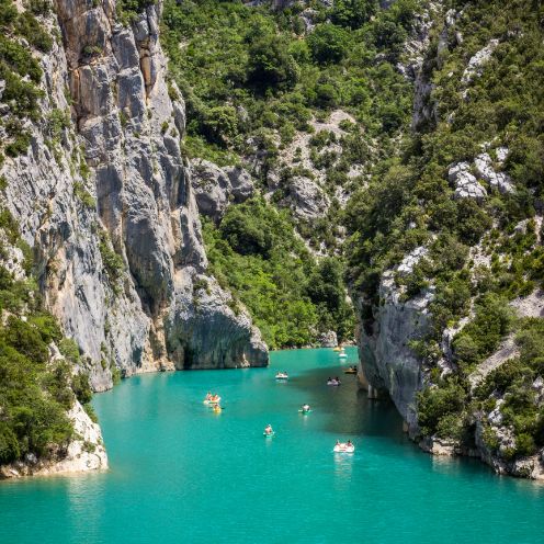Noemys Toulon panorama au gorges de Verdon et son lac